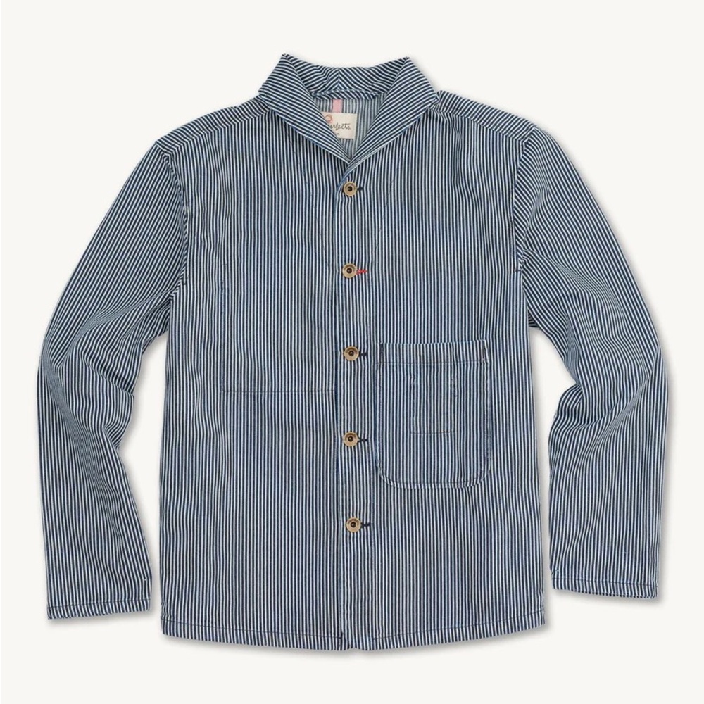 Imperfects Chore Coat Hickory Striped Jacket